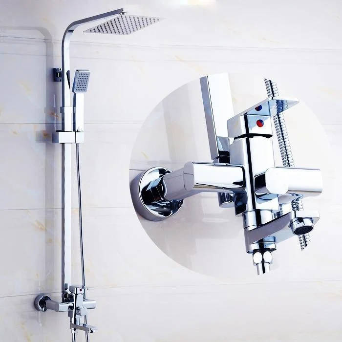 Bathroom Rain Style Shower System -Bathlova