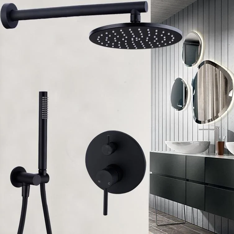 Bathroom Rainfall Diverter Wall Mounted Head Shower System -Bathlova