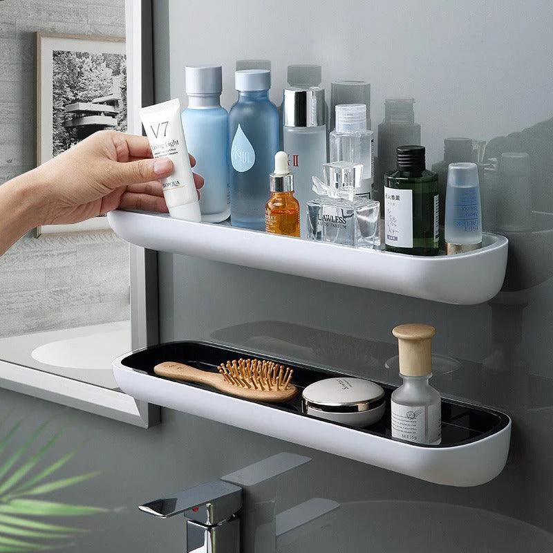 Bathroom Shelf Storage Rack Holder Bathroom Accessory with Towel Bar -Bathlova