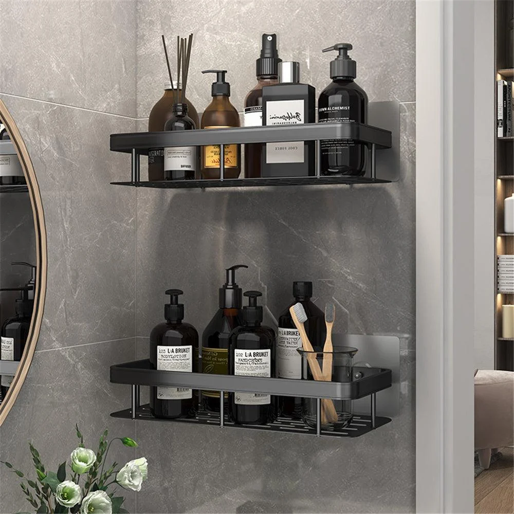 Bathroom Shelves No-drill Corner Shelf Shower Storage Rack Organizer -Bathlova