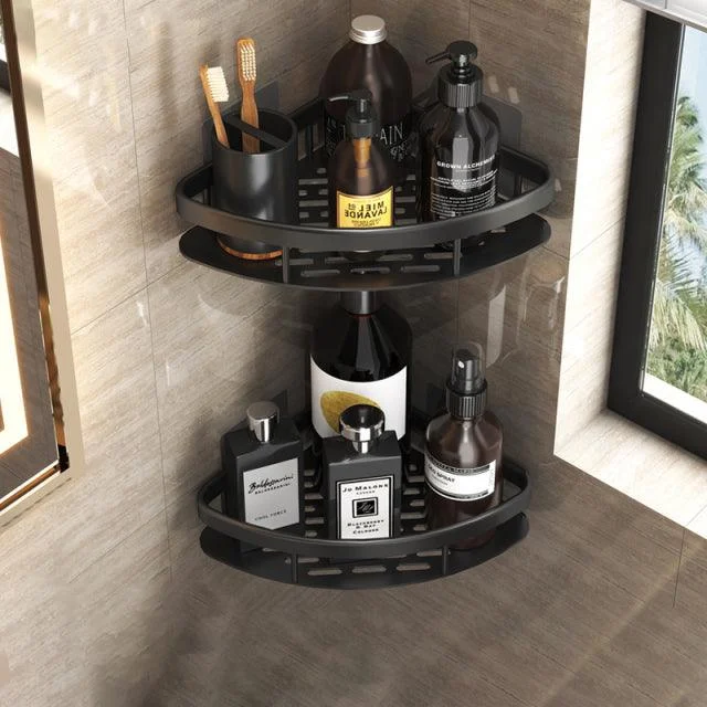 Bathroom Shelves No-drill Corner Shelf Shower Storage Rack Organizer -Bathlova