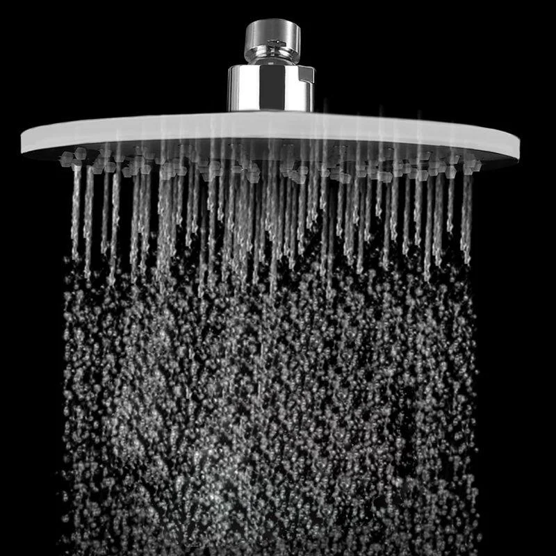 Bathroom Shower Head Round Rain Fall Ceiling Mounted Fixed Shower Head -Bathlova