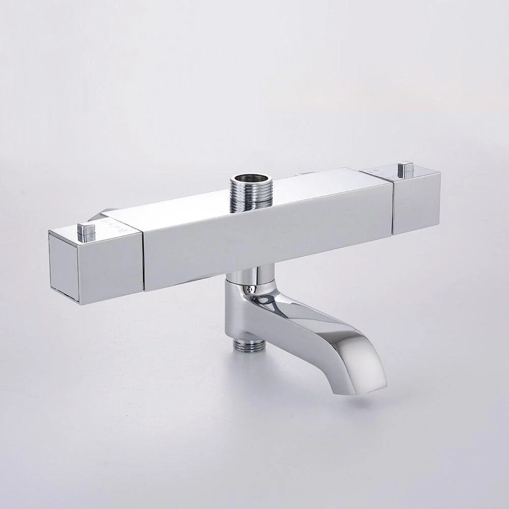 Bathroom Shower Mixer Brass Thermostatic Shower Tap Water Mixer -Bathlova