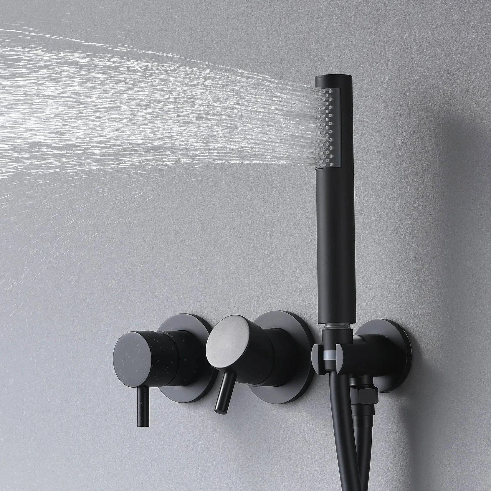 Bathroom Shower System Simple Wall Hanging Design Shower Tap -Bathlova