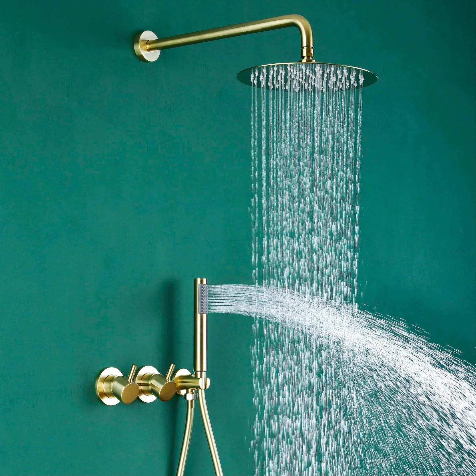 Bathroom Shower System Simple Wall Hanging Design Shower Tap -Bathlova