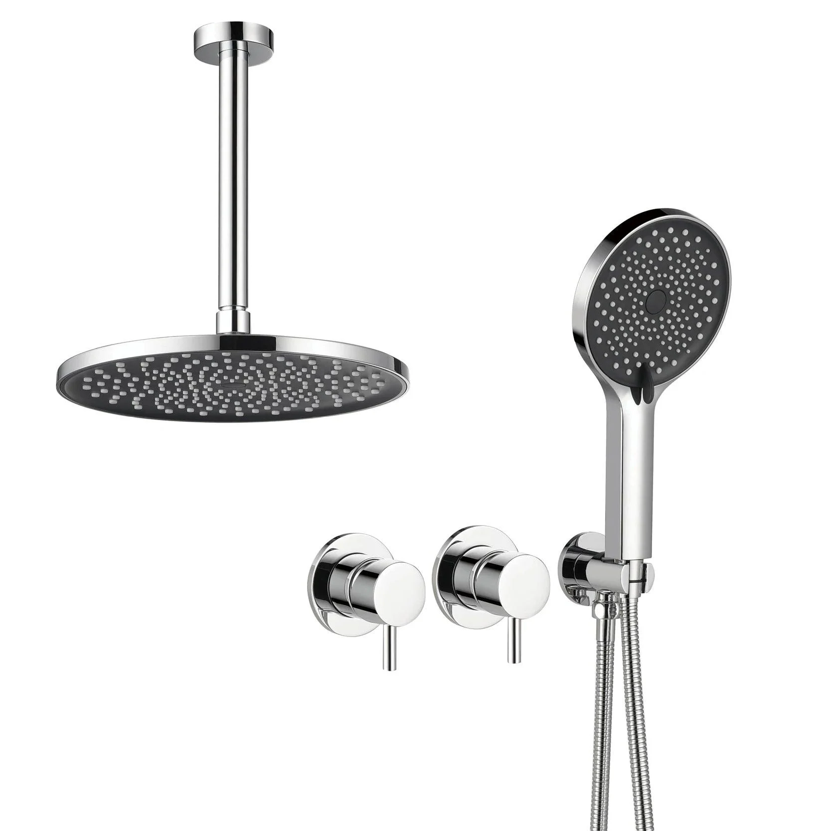 Bathroom Shower System Simple Wall Hanging Design Shower Tap -Bathlova