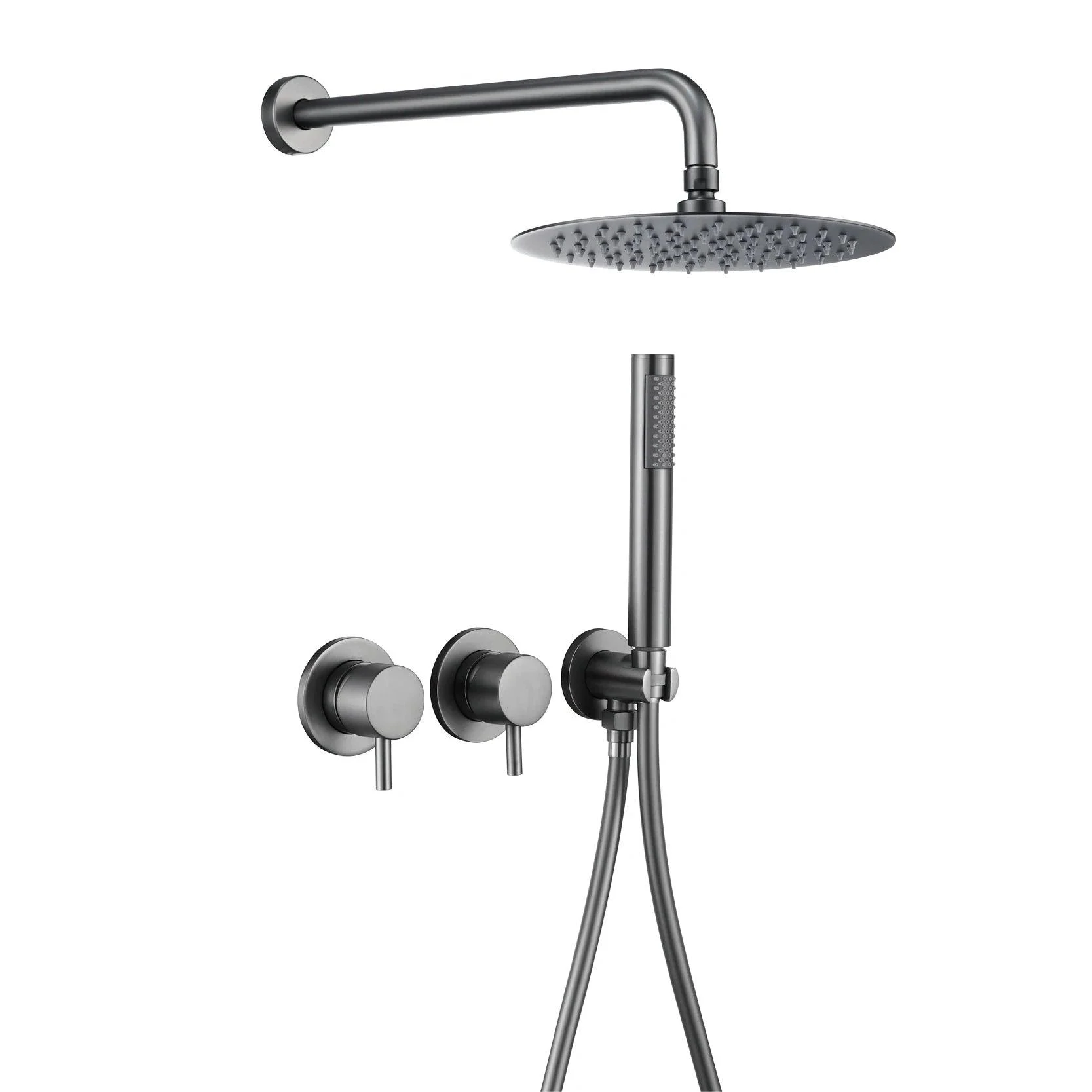 Bathroom Shower System Simple Wall Hanging Design Shower Tap -Bathlova