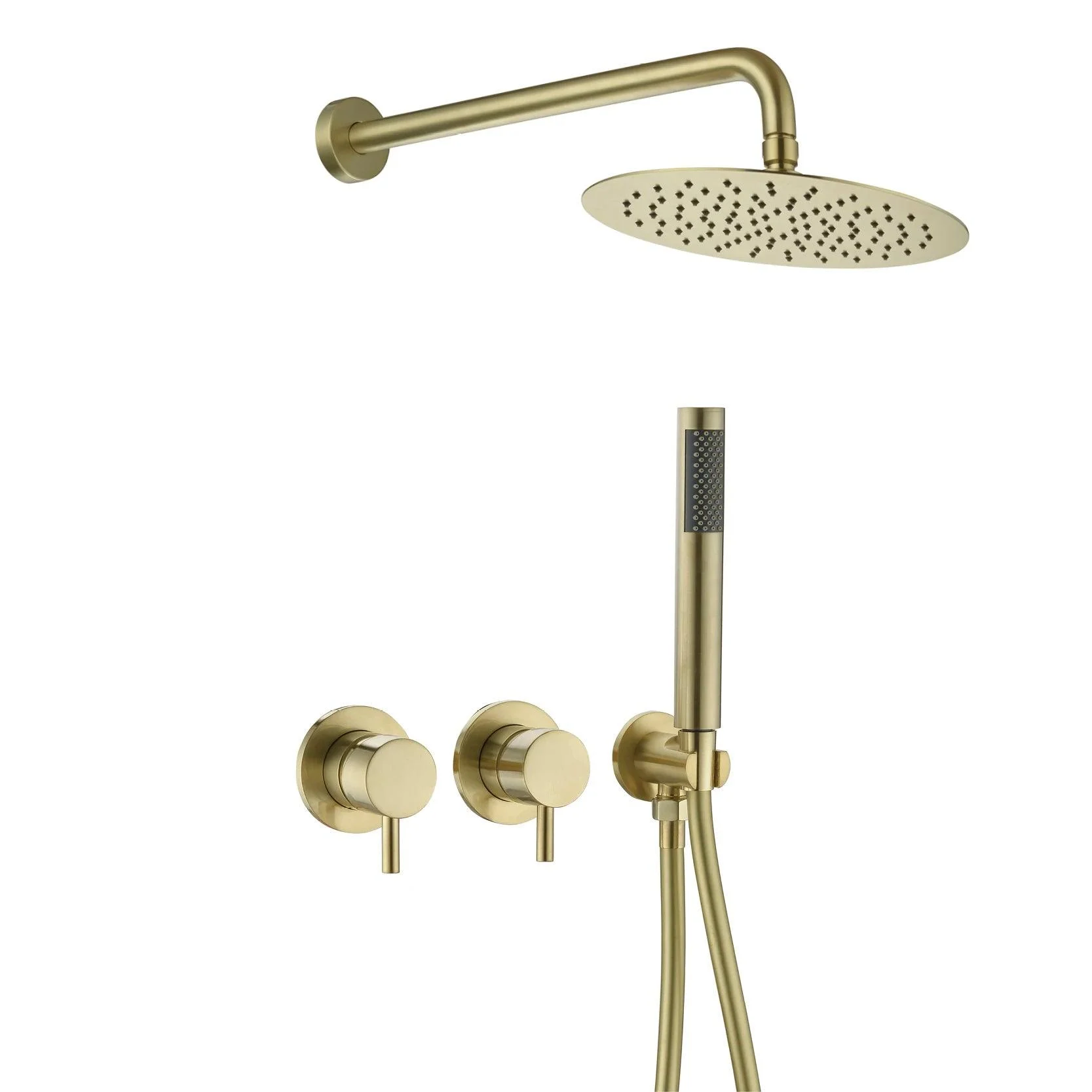 Bathroom Shower System Simple Wall Hanging Design Shower Tap -Bathlova