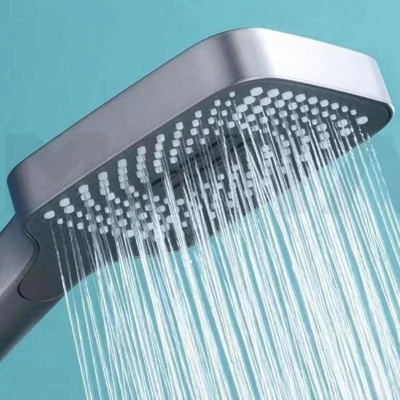 Bathroom Shower System Square Handheld Shower Head Wall Mounted Shower Trim -Bathlova