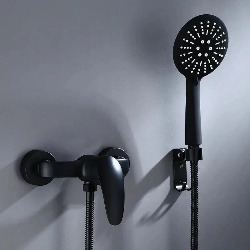 Bathroom Shower Tap Wall Mount Shower set Handheld Single Tap -Bathlova