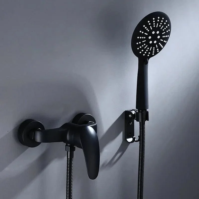 Bathroom Shower Tap Wall Mount Shower set Handheld Single Tap -Bathlova