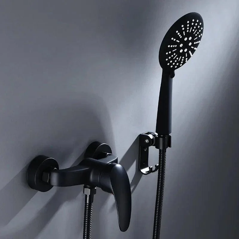 Bathroom Shower Tap Wall Mount Shower set Handheld Single Tap -Bathlova