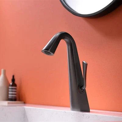 Bathroom Single Lever Sink Tap Crane Brass Sink Tap Mixer Tap -Bathlova