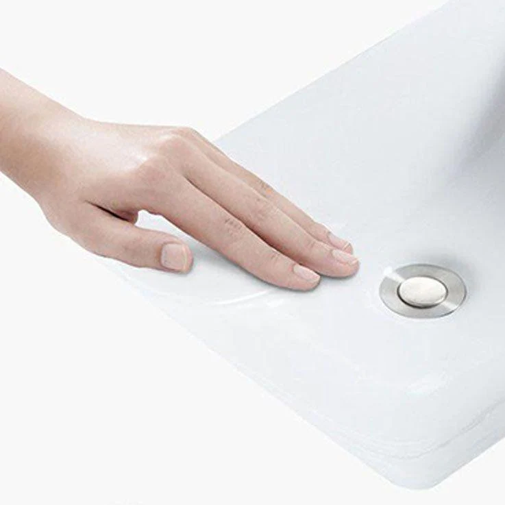 Bathroom Sink Ceramic Rod Handle Tap Anti-spill Bathroom Sink -Bathlova