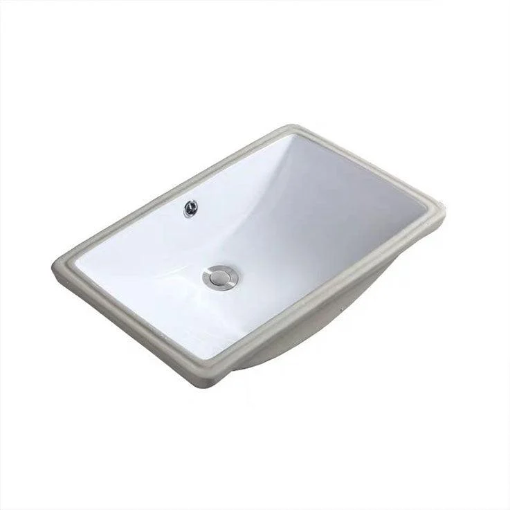 Bathroom Sink Ceramic Rod Handle Tap Anti-spill Bathroom Sink -Bathlova