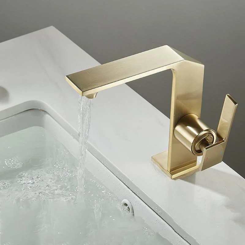 Bathroom Sink Taps Hot Cold Water Mixer Crane Deck Bath Tap -Bathlova