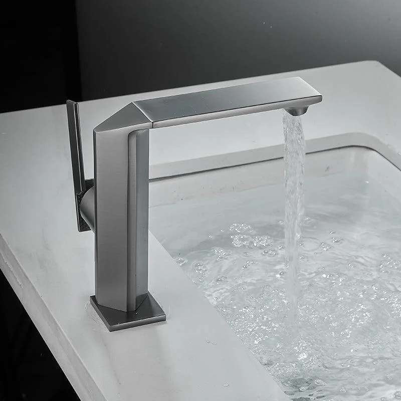 Bathroom Sink Taps Hot Cold Water Mixer Crane Deck Bath Tap -Bathlova