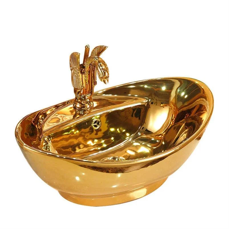 Bathroom Sinks Ceramic Bathroom Sinks Art Basin European Toilet Basin -Bathlova