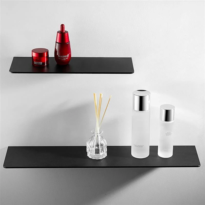 Bathroom Storage Rack Modern Matt Bathroom Shelves Kitchen Wall Shelf -Bathlova