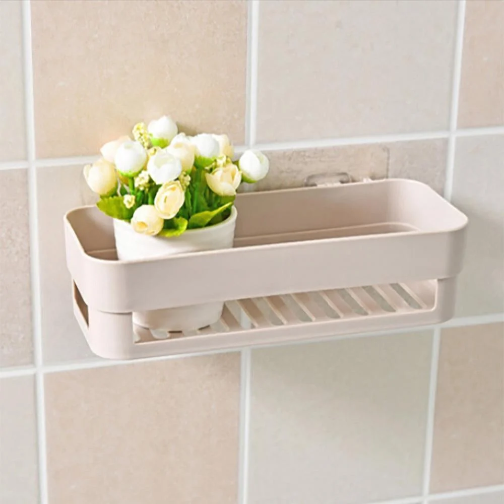 Bathroom Storage Rack Organizer Accessory with Strong Suction Cups -Bathlova