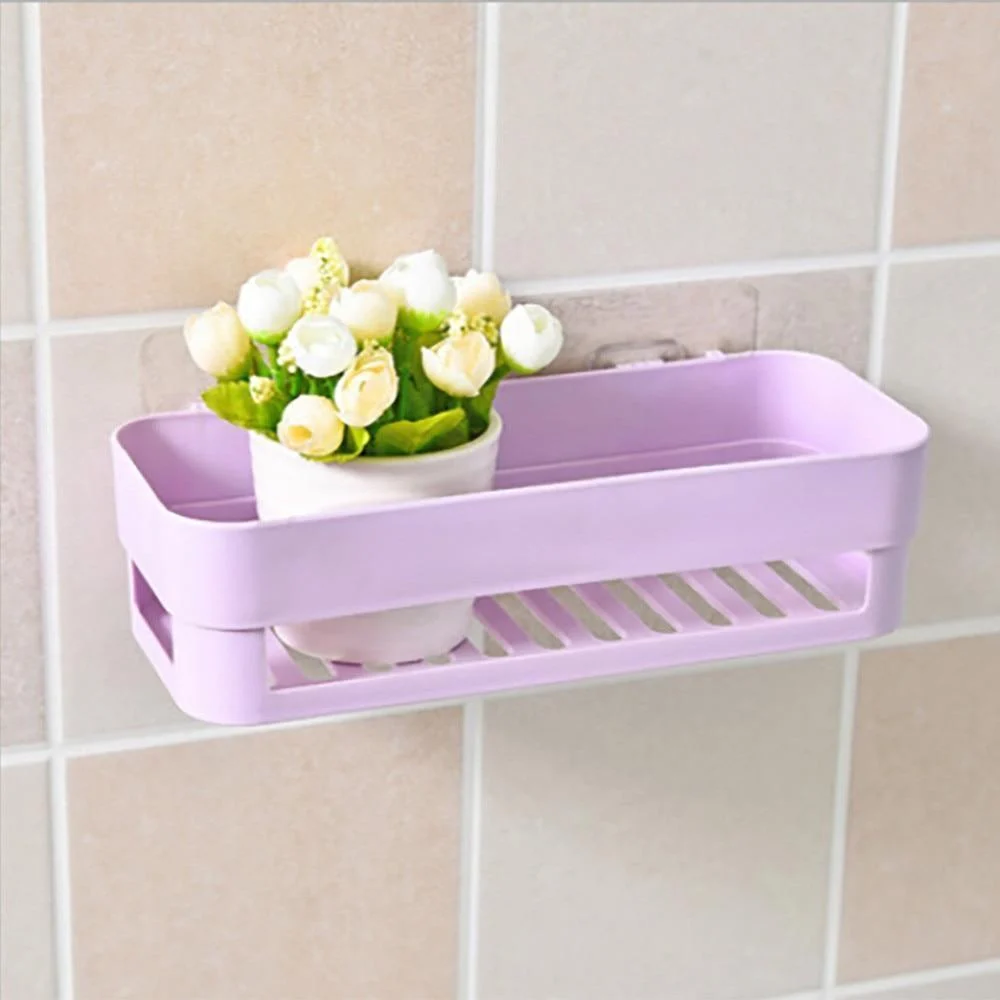 Bathroom Storage Rack Organizer Accessory with Strong Suction Cups -Bathlova