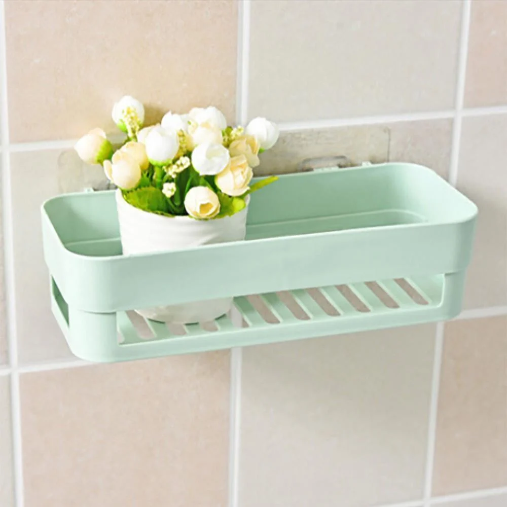 Bathroom Storage Rack Organizer Accessory with Strong Suction Cups -Bathlova