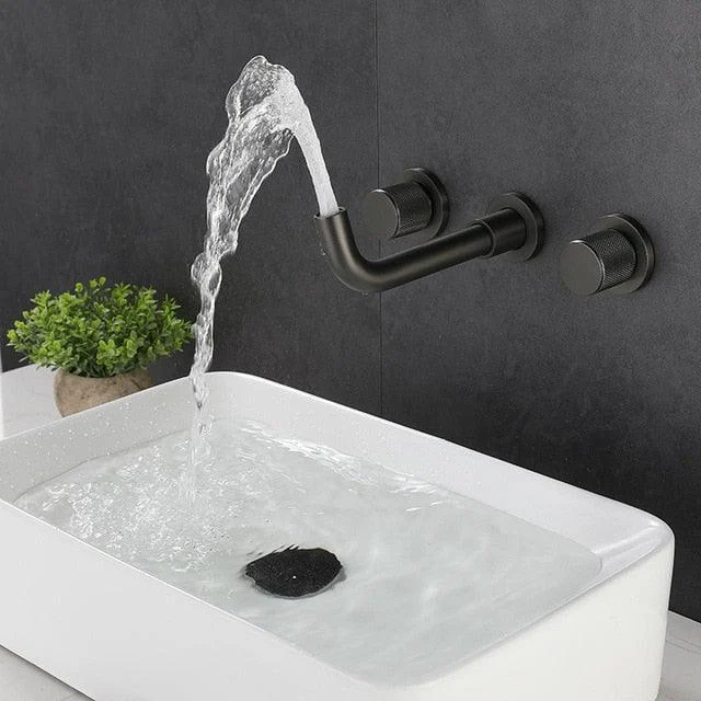 Bathroom Tap Basin Tap Cold And Hot Brass Sink Mixer Sink Tap -Bathlova