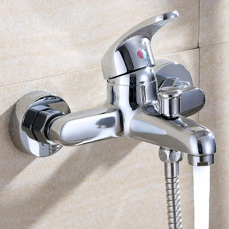 Bathroom Tap Brushed Single Handle Water Tap without Water Pipe -Bathlova