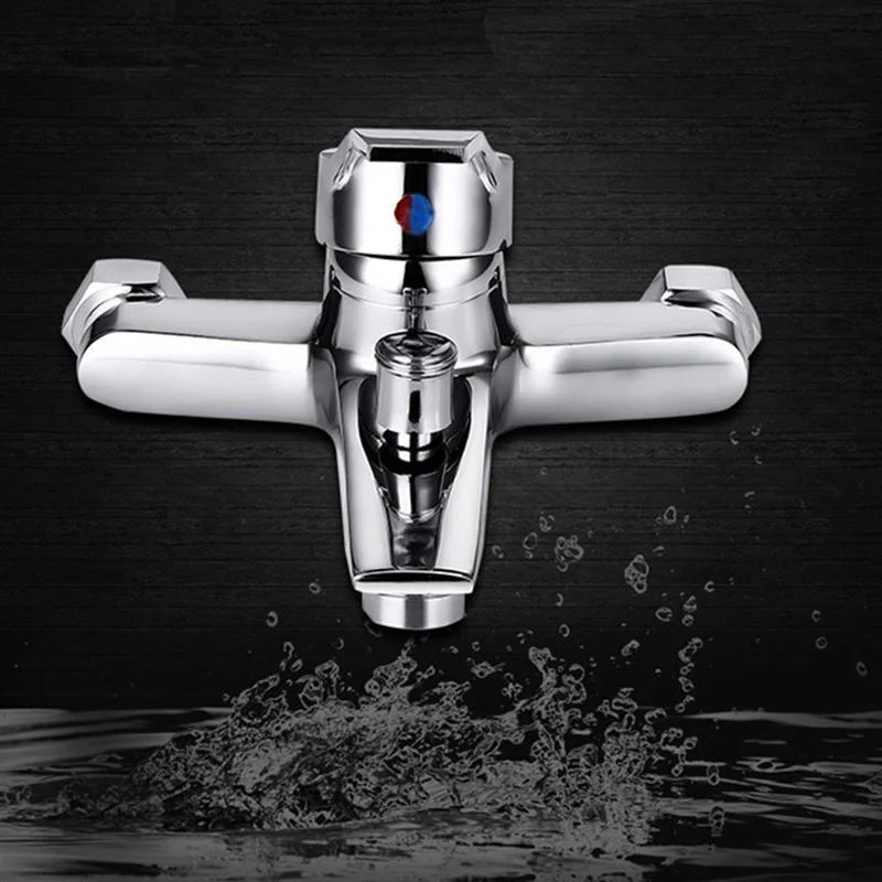 Bathroom Tap Brushed Single Handle Water Tap without Water Pipe -Bathlova