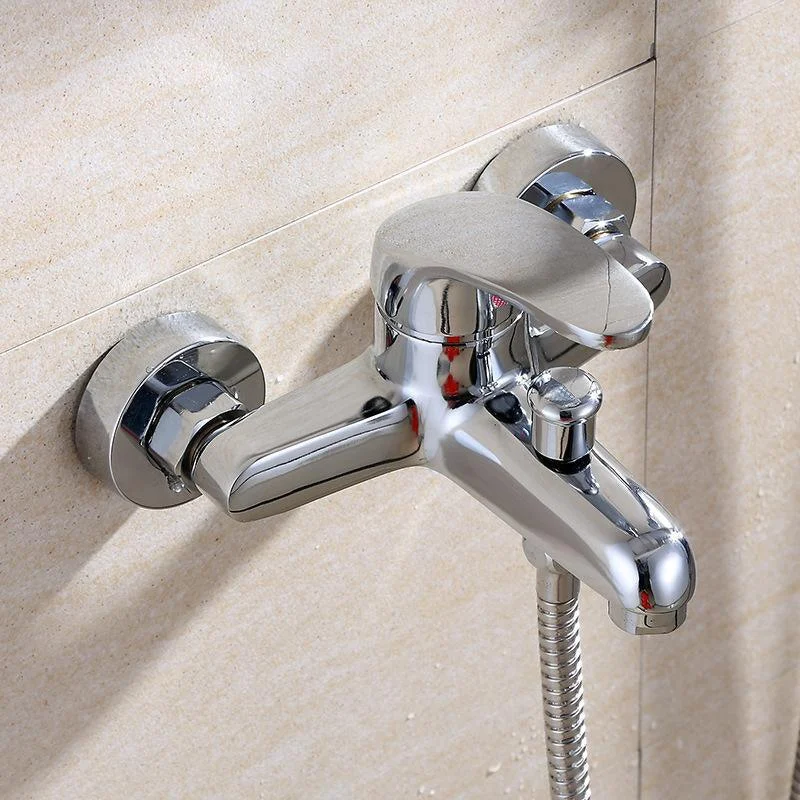 Bathroom Tap Brushed Single Handle Water Tap without Water Pipe -Bathlova