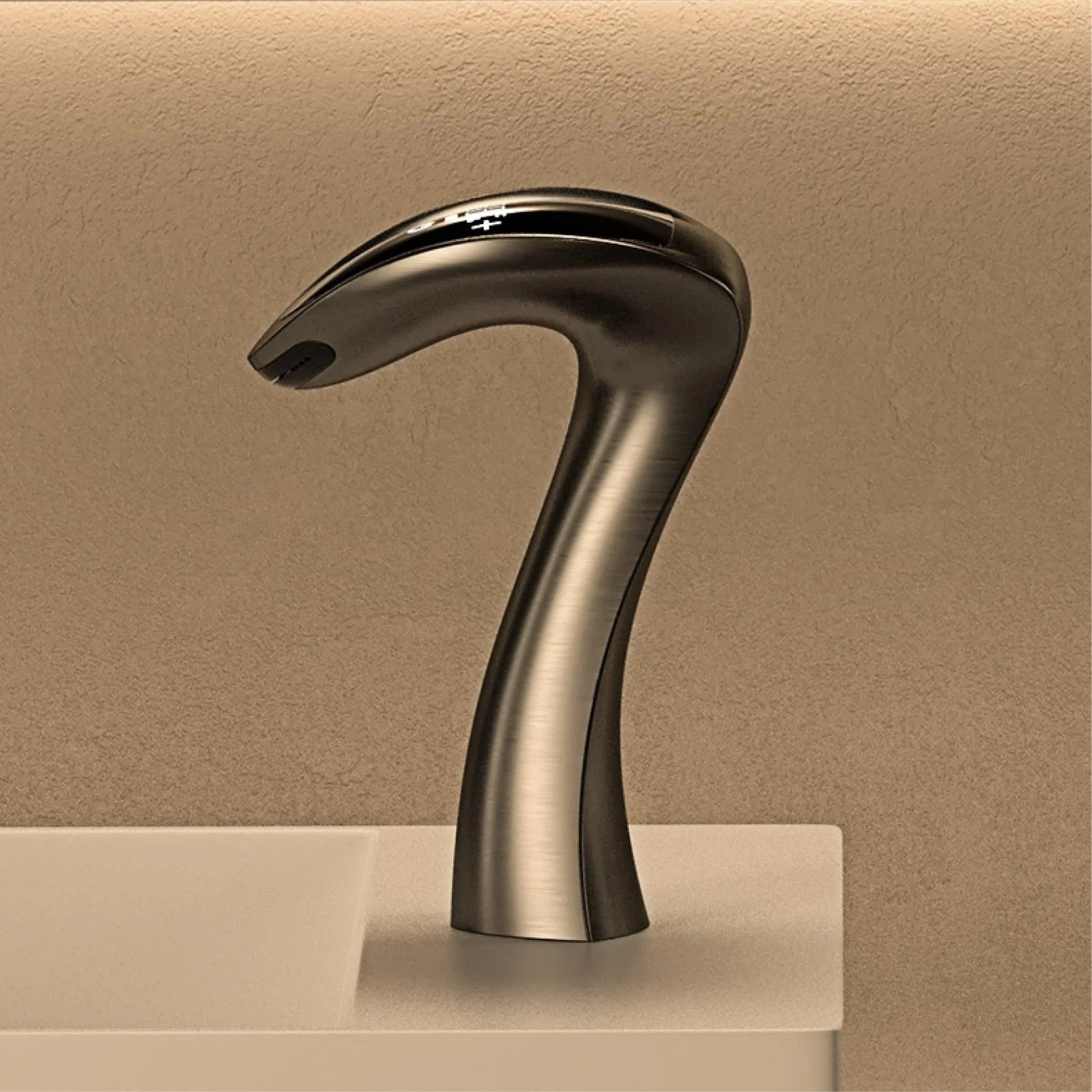 Bathroom Tap Digital Display Cold And Hot Dual Control Basin Tap -Bathlova