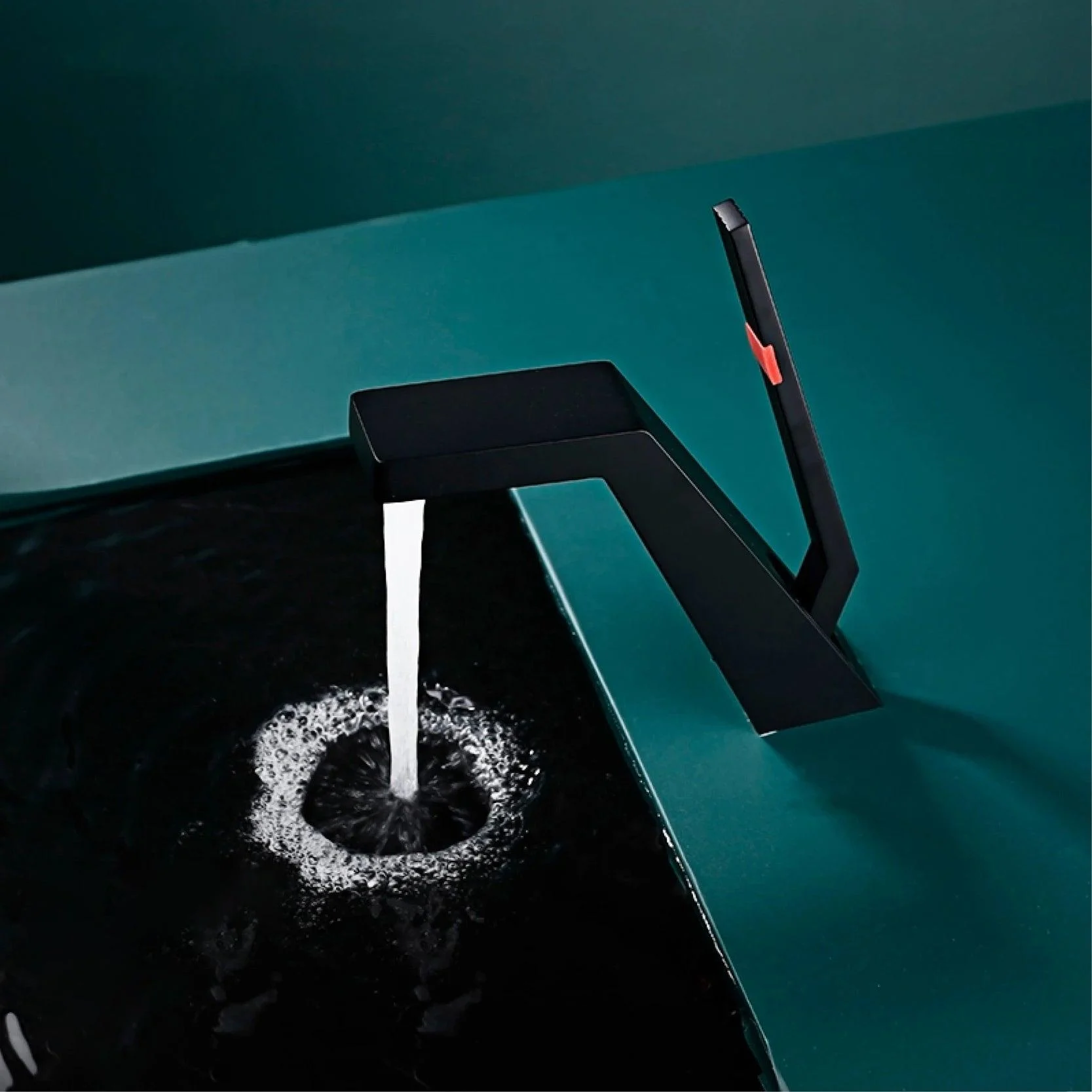 Bathroom Tap Modern Personalized Design Single Hole Basin Tap -Bathlova