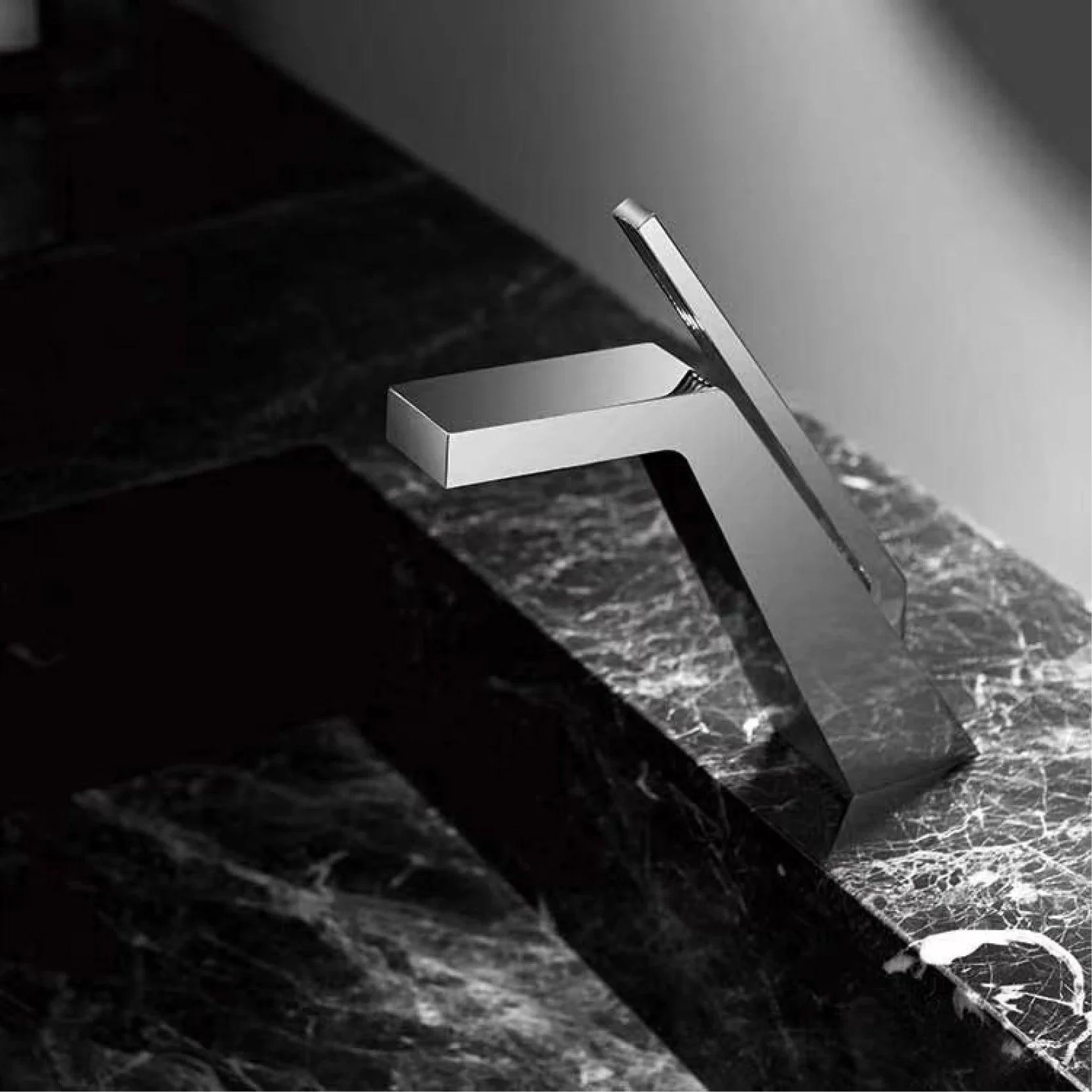 Bathroom Tap Modern Personalized Design Single Hole Basin Tap -Bathlova