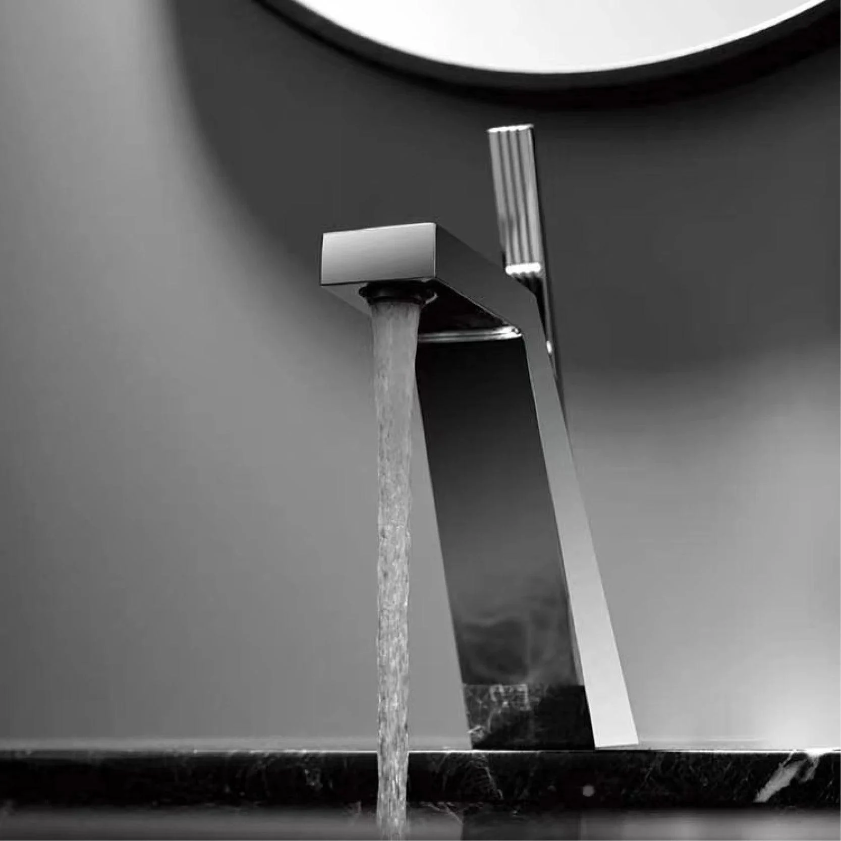 Bathroom Tap Modern Personalized Design Single Hole Basin Tap -Bathlova