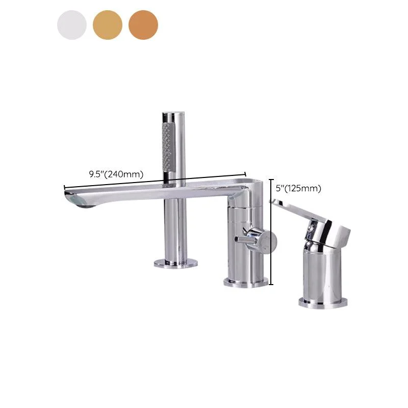 Bathroom Tap Rod Handle Temperature Control Bathtub Tap -Bathlova