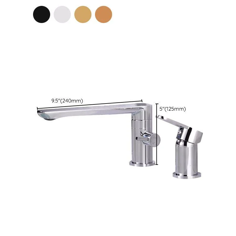 Bathroom Tap Rod Handle Temperature Control Bathtub Tap -Bathlova