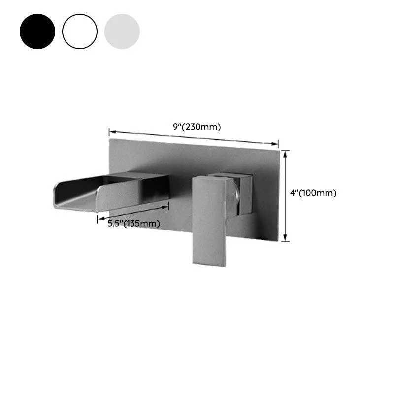 Bathroom Tap Wall-mounted Lever Handle Multi-function Tap -Bathlova