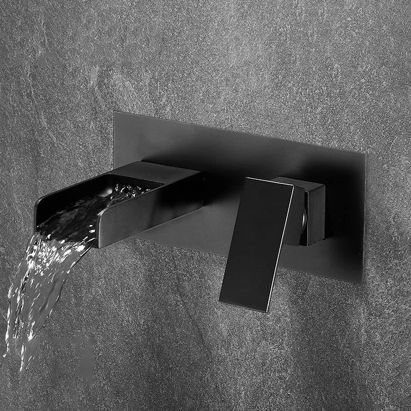 Bathroom Tap Wall-mounted Lever Handle Multi-function Tap -Bathlova