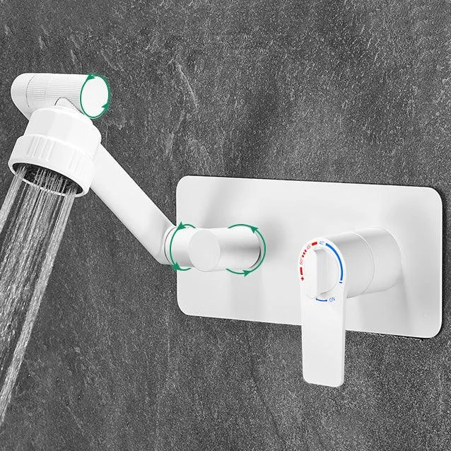 Bathroom Tap Wall-mounted Lever Handle Multi-function Tap -Bathlova