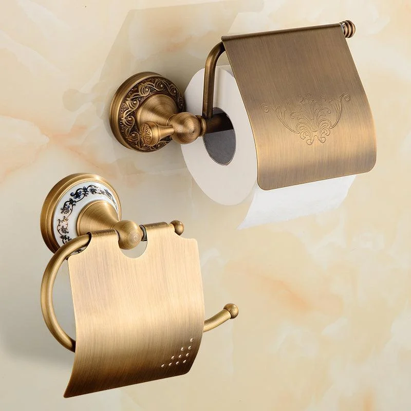 Bathroom Tissue Holder Toilet Paper Holder Wall-Mounted Toilet Roll Holder -Bathlova