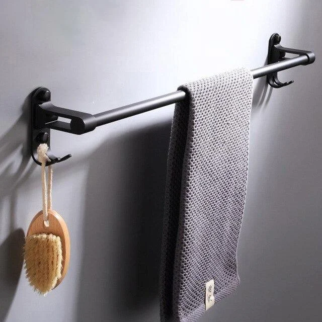 Bathroom Towel Hanger Bathroom Accessory Perforated Bathroom Accessory -Bathlova