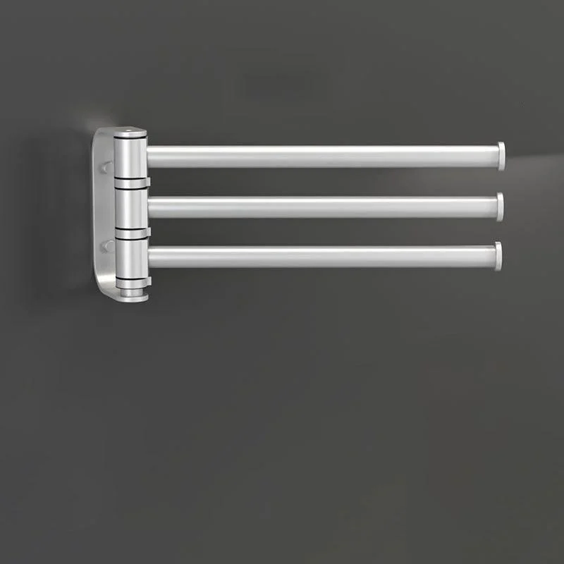 Bathroom Towel Rack Bathroom Shelf Punch-Free Rotating Towel Holder -Bathlova