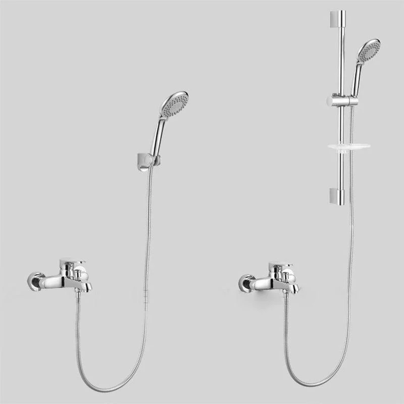 Bathroom Tub Spout Wall Mounted Hand Shower Fixed Bathtub Tap -Bathlova