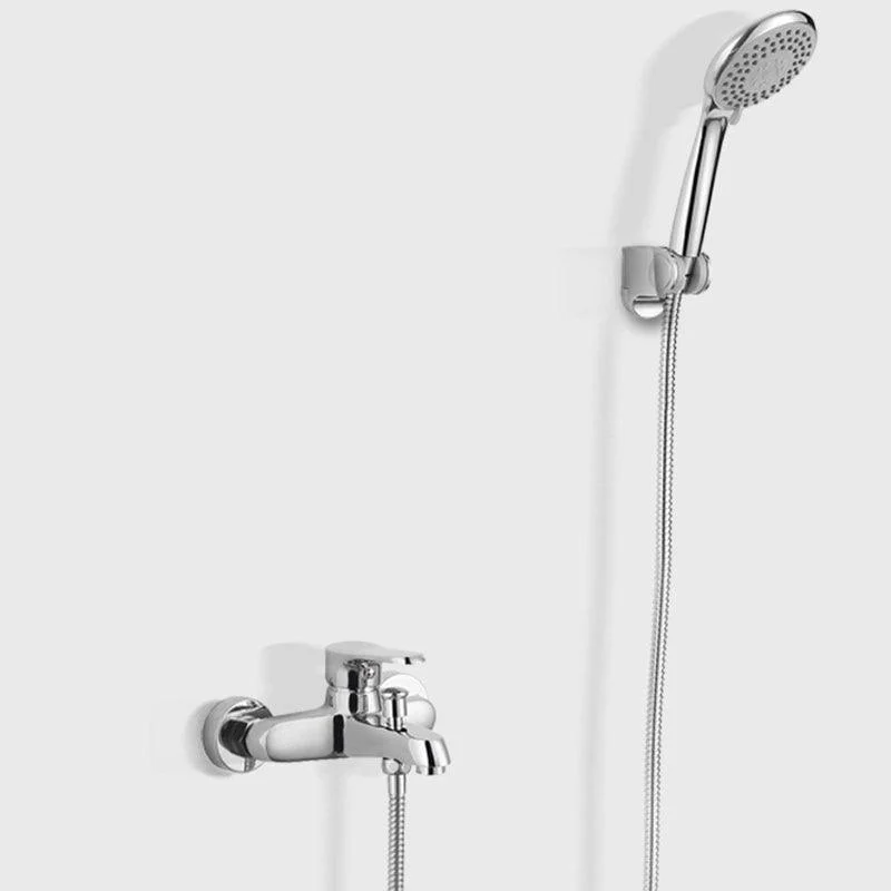 Bathroom Tub Spout Wall Mounted Hand Shower Fixed Bathtub Tap -Bathlova