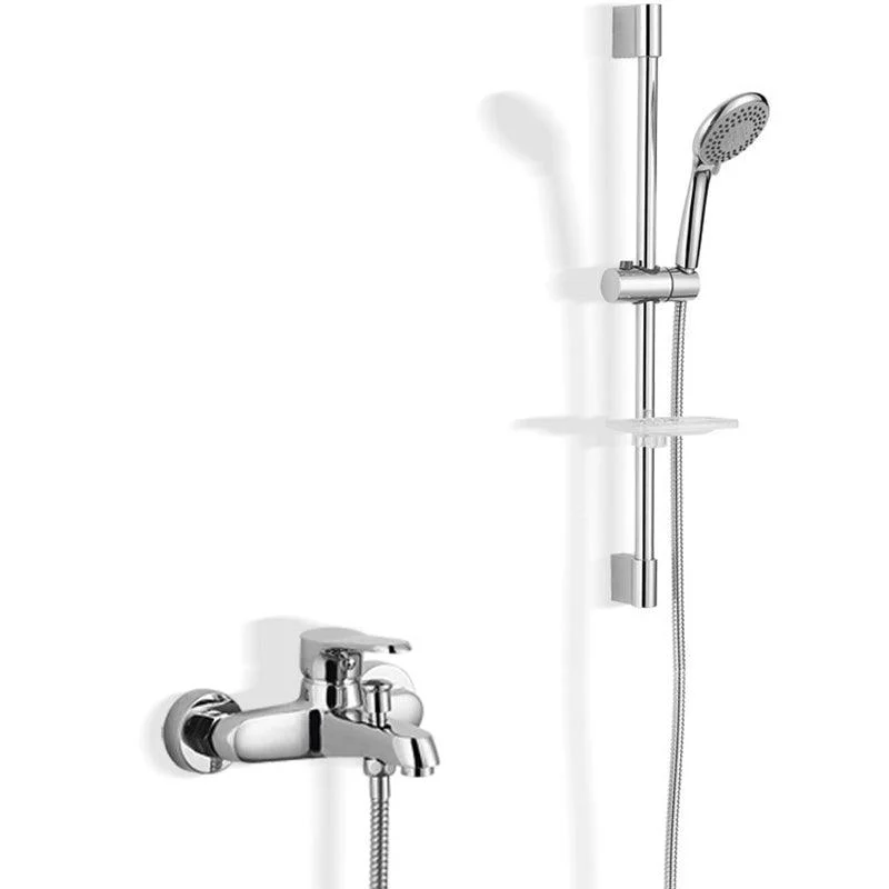 Bathroom Tub Spout Wall Mounted Hand Shower Fixed Bathtub Tap -Bathlova