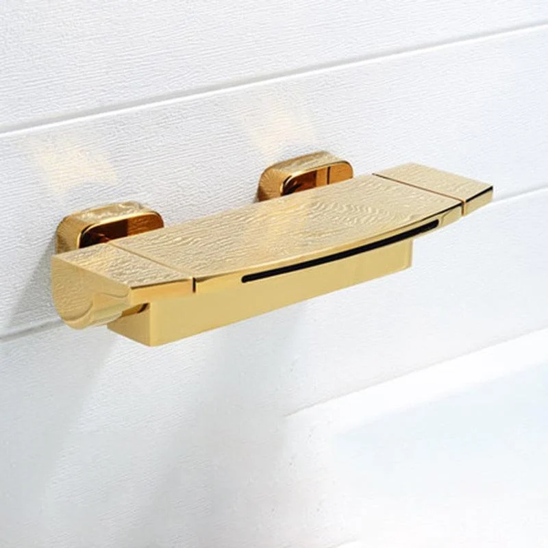 Bathtub Spout Concealed Waterfall Bathtub Wall Mounted Tub Mixer Tap -Bathlova