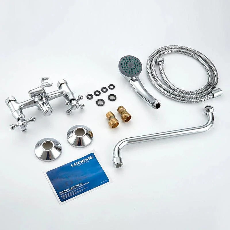 Bathtub Tap Shower Taps Classic Single Holder Long Nose Tap -Bathlova