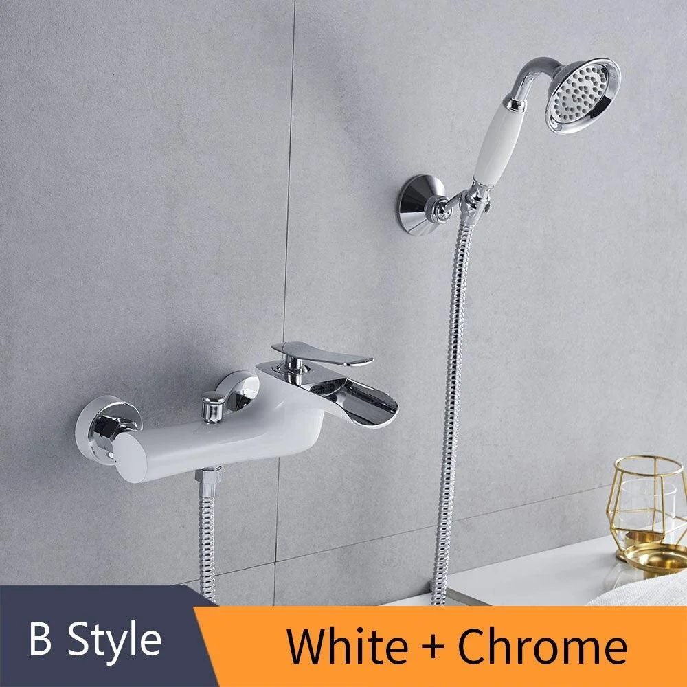 Bathtub Taps Gold Bath Shower Set Shower Set Bathtub Mixer Tap -Bathlova