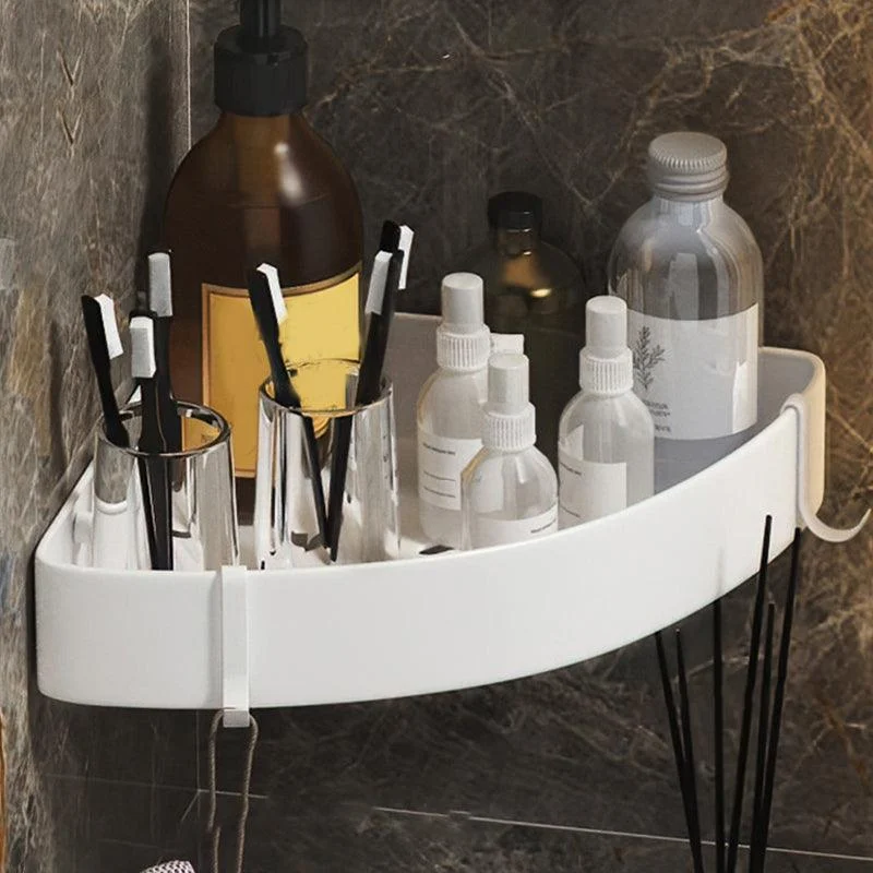 Black/White Bathroom Set Modern 1/2/3 - Piece Anti-rust Bath Shelf -Bathlova