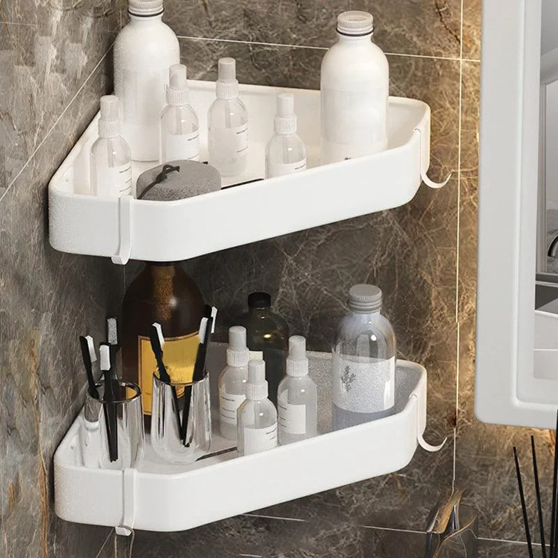 Black/White Bathroom Set Modern 1/2/3 - Piece Anti-rust Bath Shelf -Bathlova